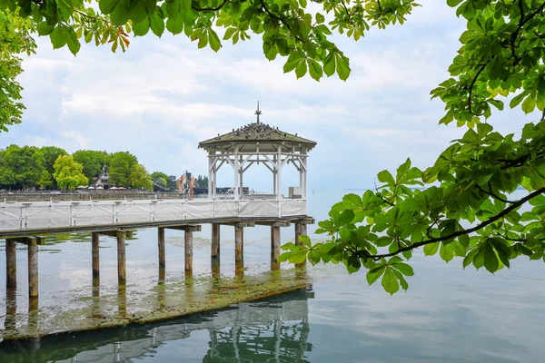 Bregenz, Konstancie Rakousko, červenec 22th 2018-pavilon pod — Stock fotografie