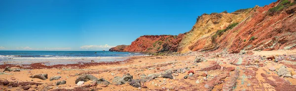 Amado Playa Oeste Del Algarve Azul Del Océano Atlántico Portugal — Foto de Stock