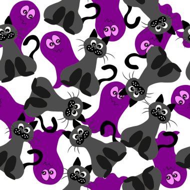 Cadılar Bayramı, kediler ve hayaletlerle kusursuz bir şablon..