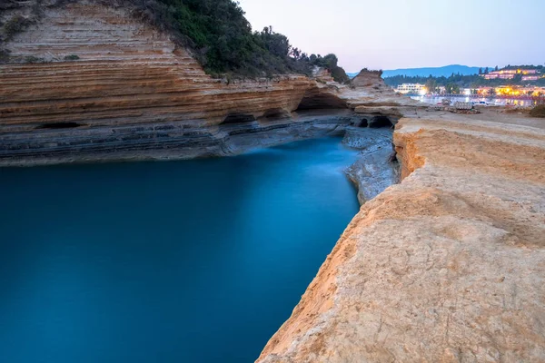 Famosa Playa Canal Amour Con Hermosa Costa Rocosa Increíble Mar —  Fotos de Stock