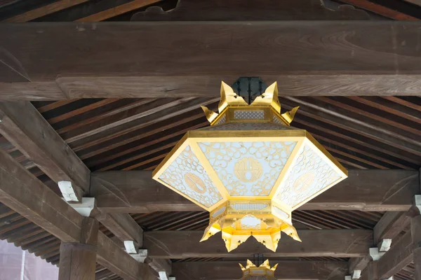 日本风格的灯笼在京都的京都寺，Japa — 图库照片