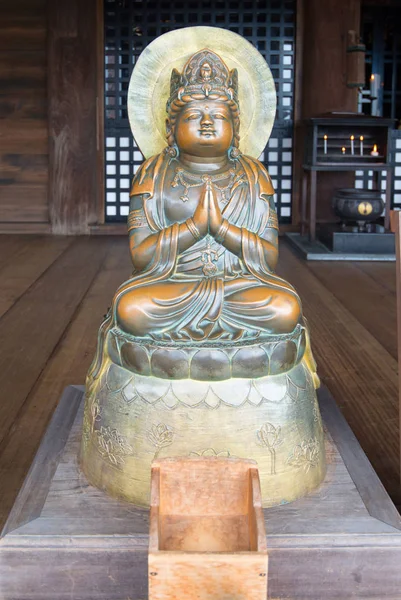 京都の清水寺の古仏 — ストック写真