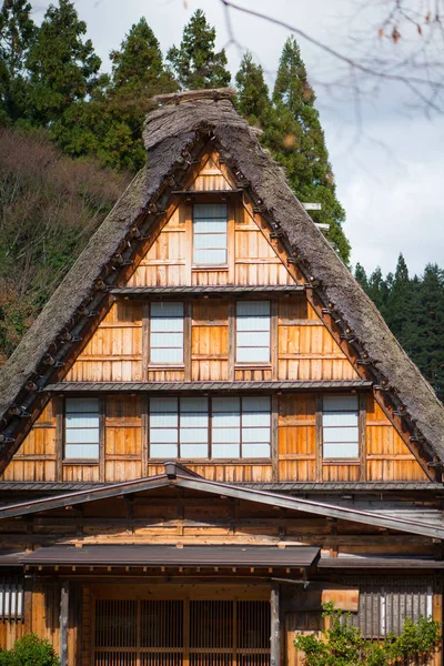 Traditional Gassho Zukuri Huis Shirakawa Japan Shirakawa Werelderfgoed Prefectuur Gifu — Stockfoto