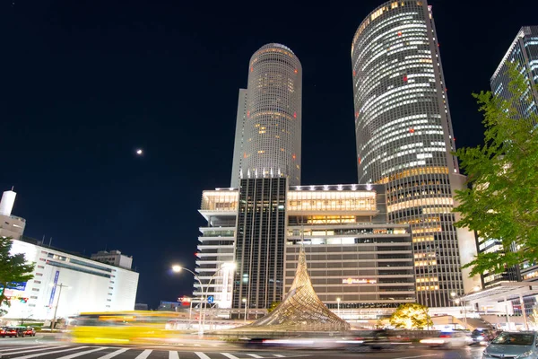 JR Central Towers na estação de Nagoya em Nagoya, Japão — Fotografia de Stock