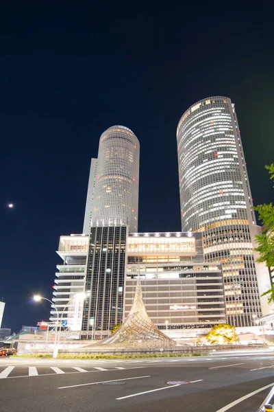 JR Central Towers na estação de Nagoya em Nagoya, Japão — Fotografia de Stock