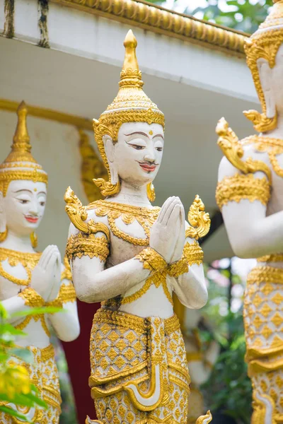 Engelsstatue im Tempel von Thailand — Stockfoto