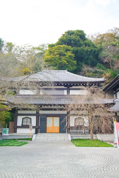 Museo Kannon en templo Haze-dera o templo Hase-kannon en Kamakura, Japón — Foto de Stock