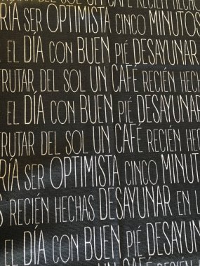 Arka plan ile olumlu mesajlar