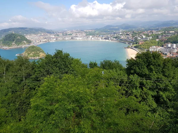 San Sebastian Mount Igueldo görüldü