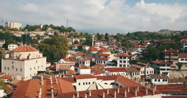 Вид Воздуха Safranbolu Turkey — стоковое видео