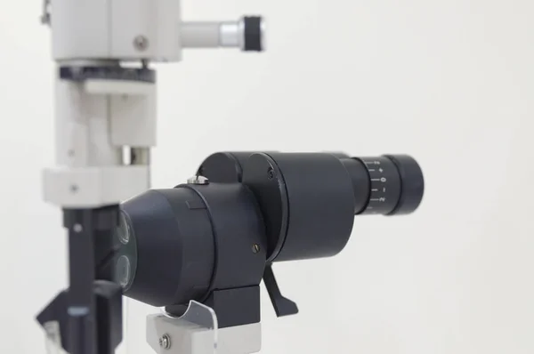 Biomicroscopio Primer Plano Dispositivo Óptico Prueba Visión —  Fotos de Stock