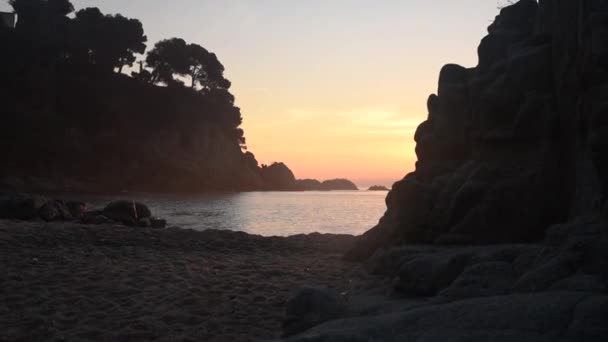 Plage Boadella Lever Soleil — Video