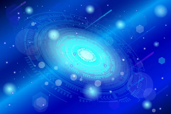 Vektör çizim, bir kozmik, soyut renkli arka plan