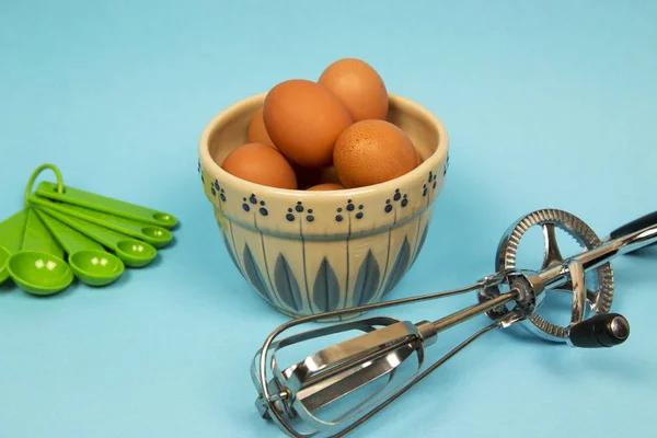 Paslanmaz çelik manuel el krank yumurta çırpıcılar, yumurta ve measuri