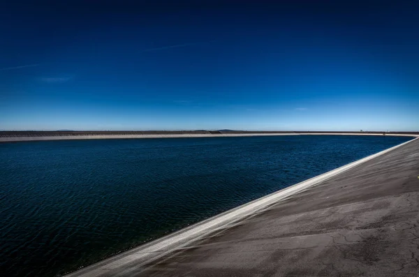 Мальовничим Видом Верхньому Води Reservoire Dlouhe Strane Jeseniky Гори Чехії — стокове фото