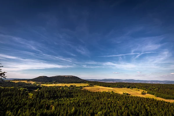 Massif Szczeliniec Wielki Milli Park Stolowe Dağları Sudety Polonya Yakınındaki — Stok fotoğraf