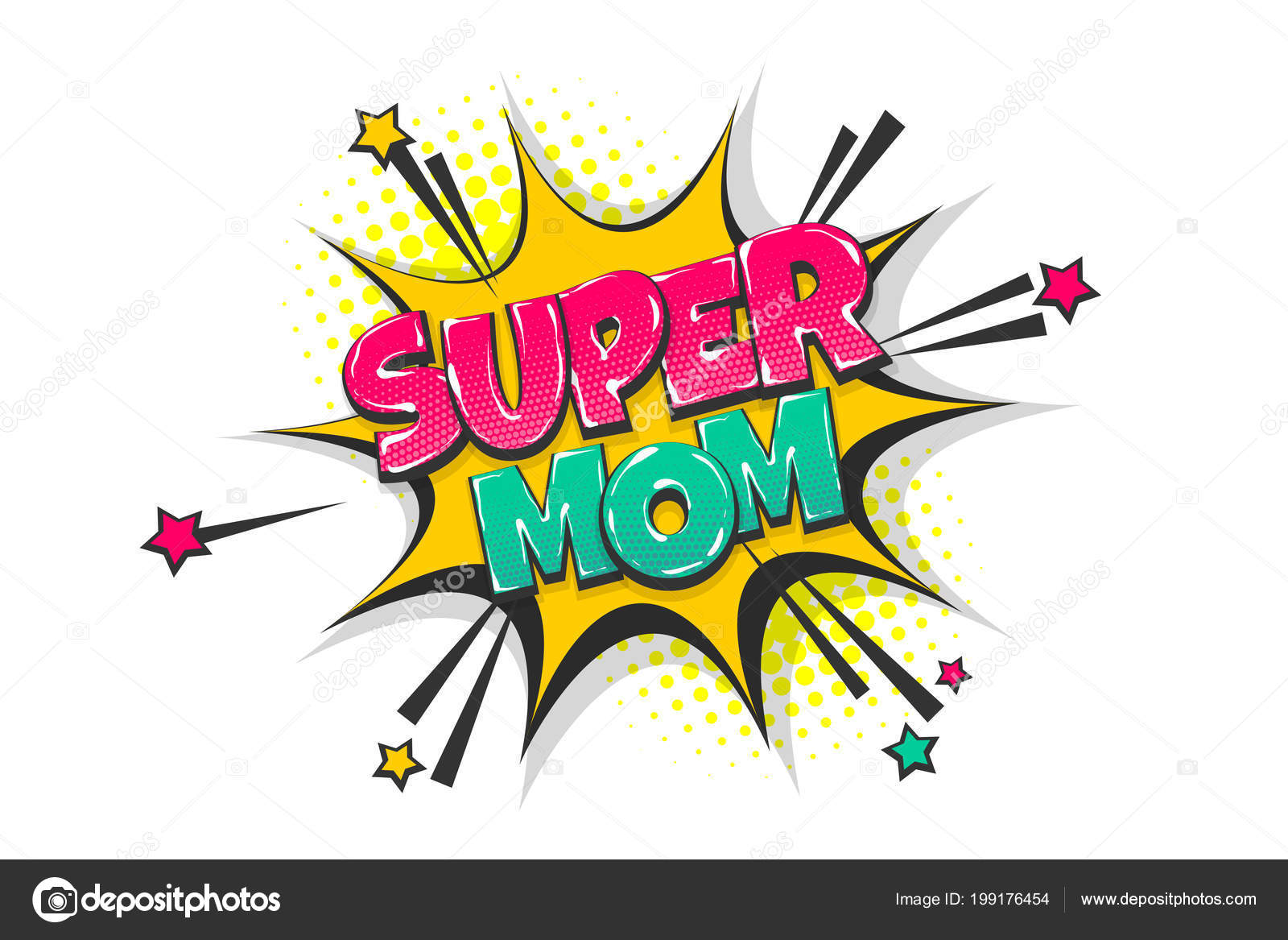 Super Mom Pop Art Comic Book Text Speech Bubble Vector Image By C Helen Tosh Vector Stock Super Mom Pop Art Comic Book Text Speech Bubble Vector Image By C Helen Tosh Vector Stock