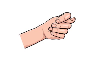 El hareketi çizgi roman pop sanatı izole