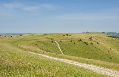 South Downs Devils lezbiyen Brighton, East Sussex, İngiltere'ye yakın, üst