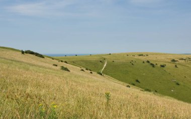 South Downs Devils lezbiyen Brighton, East Sussex, İngiltere'ye yakın, üst