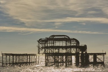 Harap Batı İskelesi, Brighton, Sussex, İngiltere