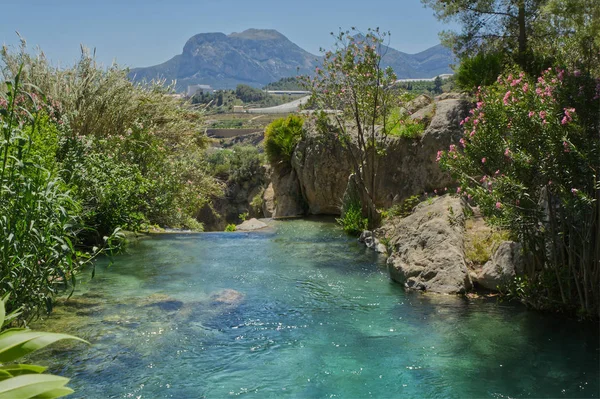 Les Fonts d 'Algar κοντά στο Benidorm, Ισπανία — Φωτογραφία Αρχείου