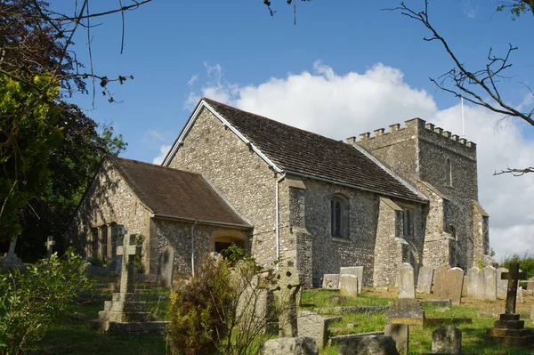 St. Nicholas Church, Bramber, West Sussex, England — Stock Photo, Image