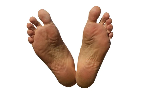 Soles Man Feet — Stock Photo, Image