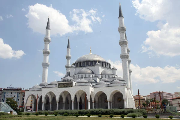 Melike Hatun Moschee Ulus Ankara Türkei Dieses Foto Aufgenommen 2018 — Stockfoto