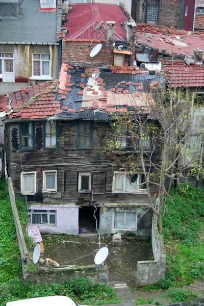 Arme Nederzettingen Istanbul Foto Genomen 2009 — Stockfoto