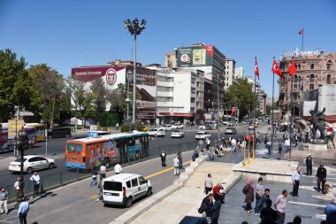 Ulus Meydanı, Atatürk Staue, Ankara Şehir Merkezi, Türkiye