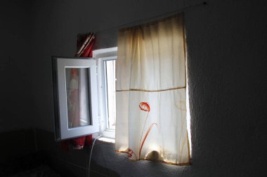 eski bir penceresi görünümü