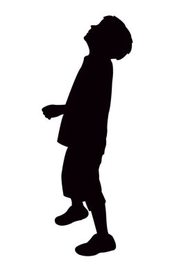 bir erkek cesedi silueti vektörü