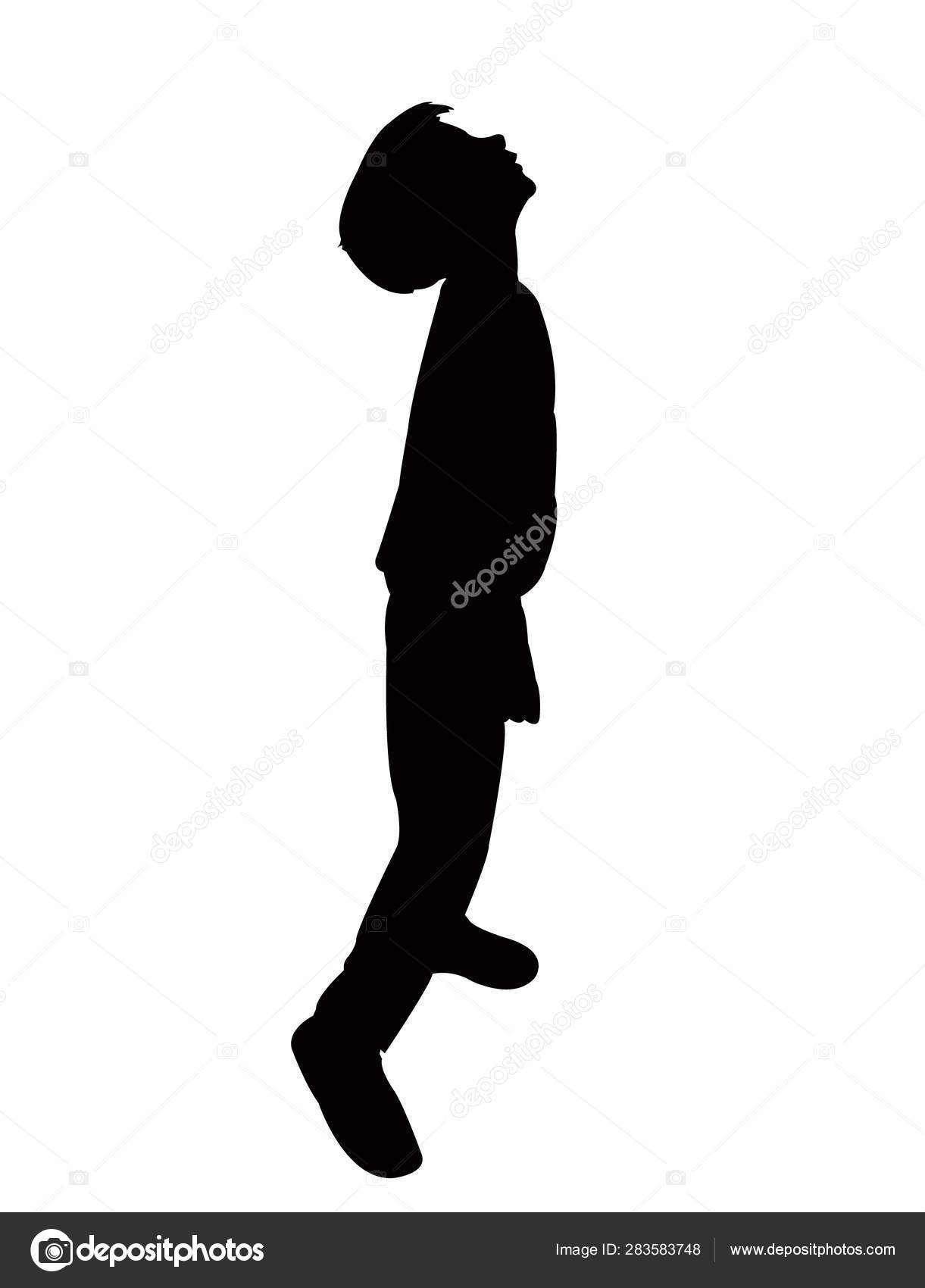 Image vectorielle Corps Garçon Silhouette Vecteur par ©Dr.Art - 283583748, image size:1221x1700