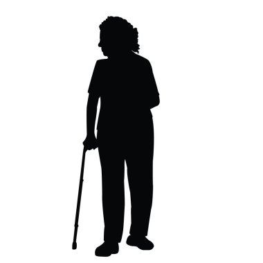 bir kadın vücut silueti vektörü