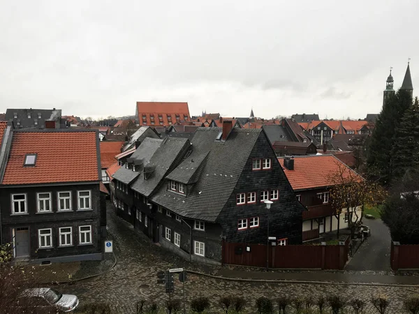 Calle Histórica Goslar Alemania — Foto de Stock