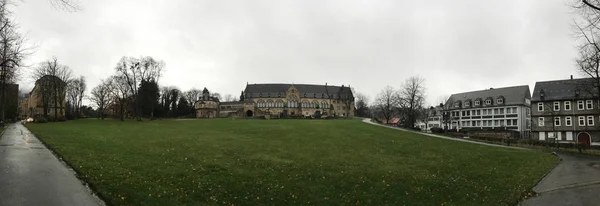 Vedere Panoramică Palatului Imperial Medieval Din Goslar Germania — Fotografie, imagine de stoc