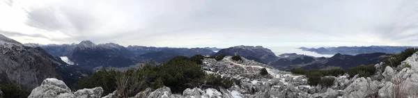 Панорамний Вид Вершини Гори Kehlstein Берхтесгаден Баварія Німеччина — стокове фото