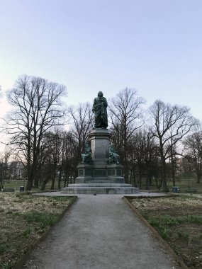 Carl von Linne Heykeli, Stockholm, İsveç