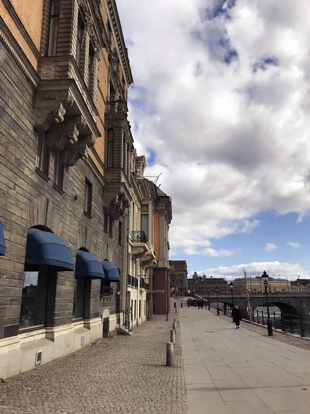 Oude Stad Stockholm Zweden — Stockfoto