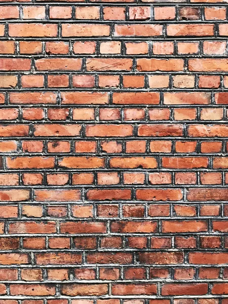 Backsteinmauer Hintergrund Gamla Stan Altstadt Stockholm Schweden — Stockfoto