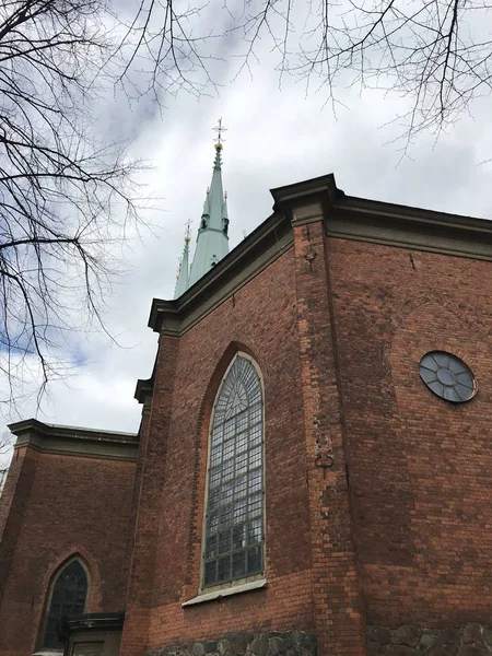 Die Kirche Des Heiligen Clare Norrmalm Stockholm Schweden — Stockfoto