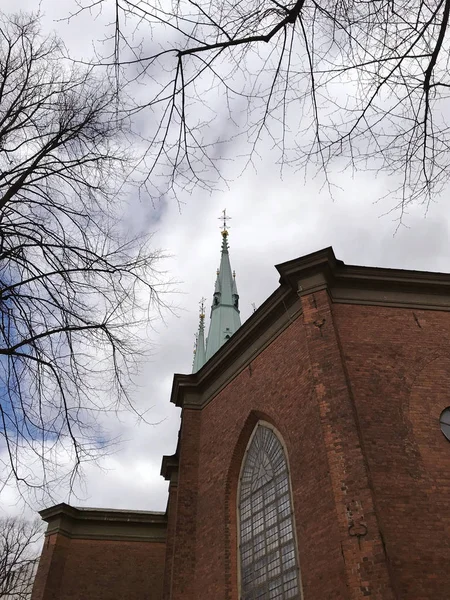 Die Kirche Des Heiligen Clare Norrmalm Stockholm Schweden — Stockfoto