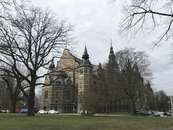 Nordisches Museum Nordiska Museet Stockholm Schweden — Stockfoto