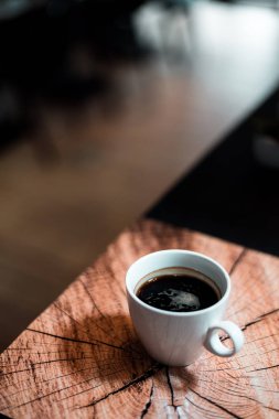 siyah kahve sabah kahve makinesi