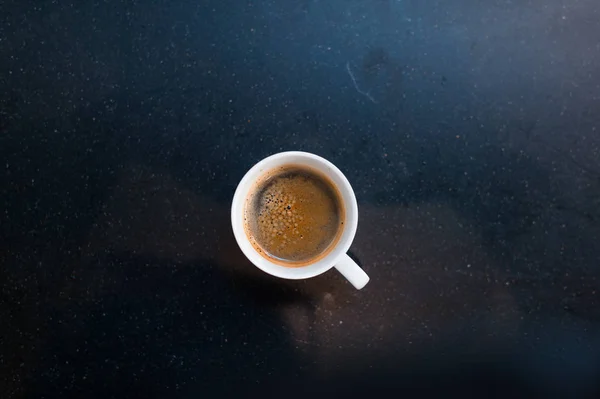 Black Coffee Morning Coffee Maker — Stock Photo, Image