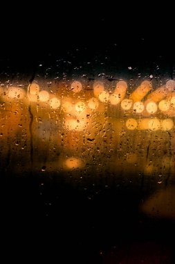 güzel kentsel ışık bokeh, tembel Pazar