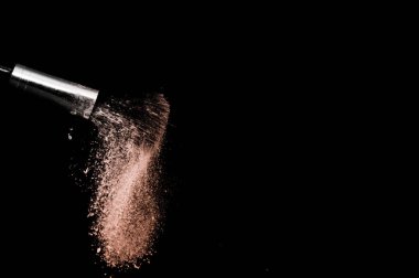 Yıl, toz sıçrama ve makyaj sanatçısı için fırça rengi veya 
