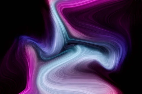 Роскошь Галактика Туманность Жидких Цветов Фона — стоковое фото