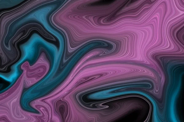 豪華な紫色と青色の液体色の背景 — ストック写真